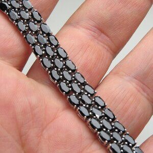 *925 Sterling Silver Diamond Bracelet